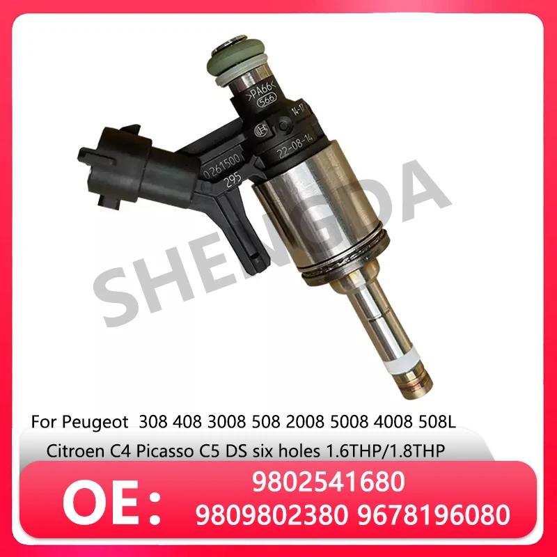 9809802380,9678196080,9802541680 For Peugeot 2008 308 408 3008 508 5008 508L Citroen C4 Picasso DS Six holes Fuel Injector Valve
9809802380,9678196080,9802541680 For Peugeot 2008 308 408 3008 508 5008 508L Citroen C4 Picasso DS Six holes Fuel Injector Valve