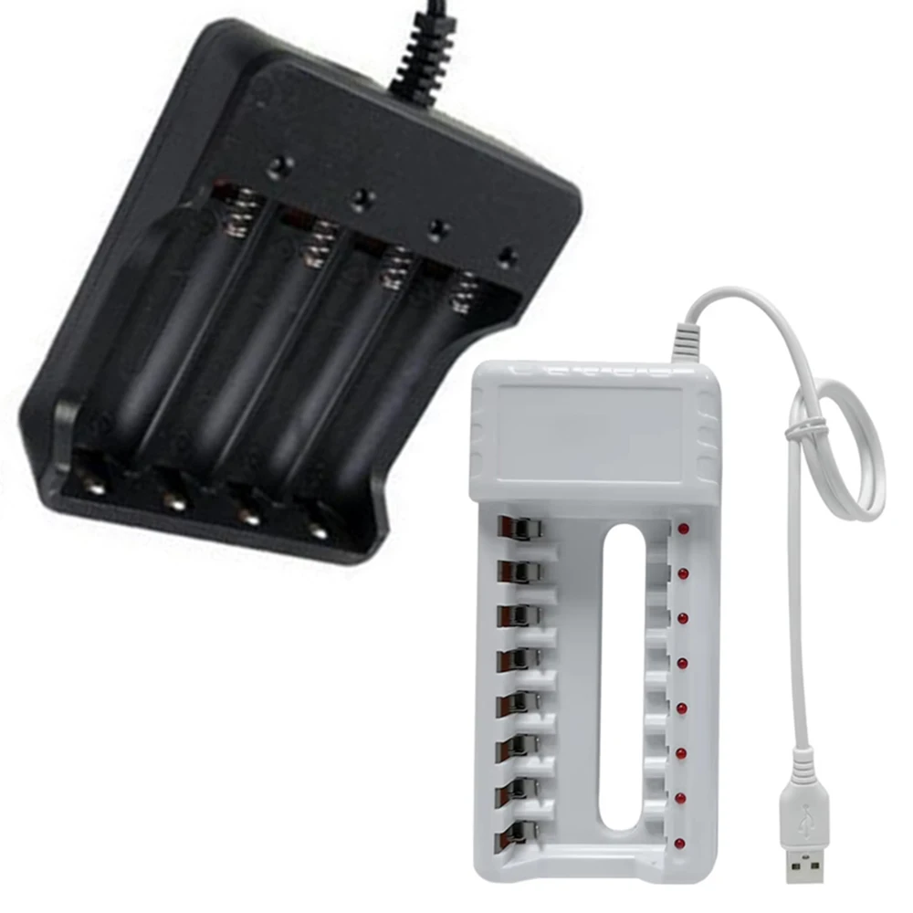 1 PCS New Battery Charger Intelligent 4/8 Slots for AA/AAA Ni-Cd Rechargeable Batteries for Remote Control Microphone Camera
1 PCS New Battery Charger Intelligent 4/8 Slots for AA/AAA Ni-Cd Rechargeable Batteries for Remote Control Microphone Camera