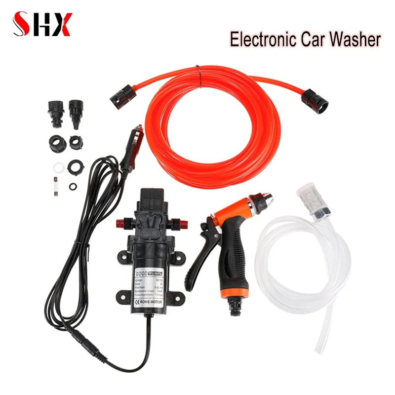 Портативный насос для мойки автомобиля, высокое давление, постоянный ток 12 В, 100 Вт, самовсасывающая модель, для автофургона, сада, домашних животных, душа (меньше)
Портативный насос для мойки автомобиля, высокое давление, постоянный ток 12 В, 100 Вт, самовсасывающая модель, для автофургона, сада, домашних животных, душа (меньше)