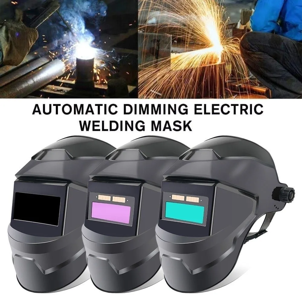 Auto Darkening Electrical Welding Caps Variable Light Adjustment Large View Screen Welding Mask Protective Heat Resistance
Auto Darkening Electrical Welding Caps Variable Light Adjustment Large View Screen Welding Mask Protective Heat Resistance
