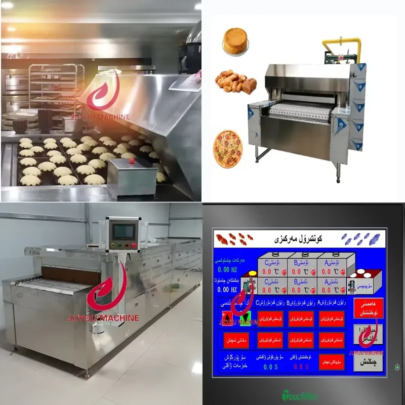 2026 Automatic Conveyor Tunnel Oven Commercial Bakery Arabic Bread Oven Machine
