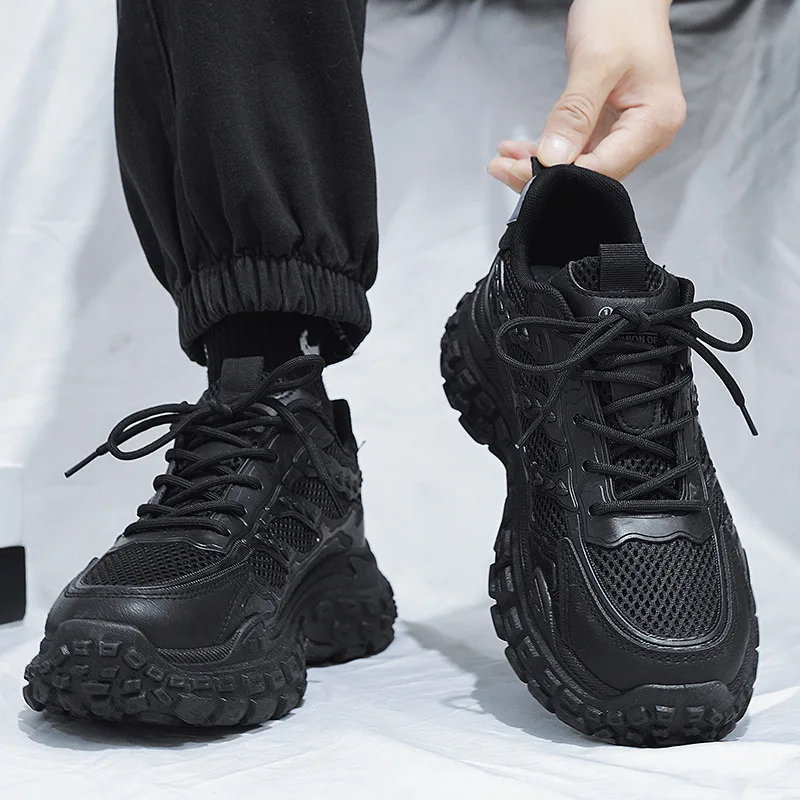 Spring Black Breathable for Men Sneakers Soft Soled Comfortable Men Shoes Outdoor Running New Tennis Men Shoes Tenis Masculino
Spring Black Breathable for Men Sneakers Soft Soled Comfortable Men Shoes Outdoor Running New Tennis Men Shoes Tenis Masculino