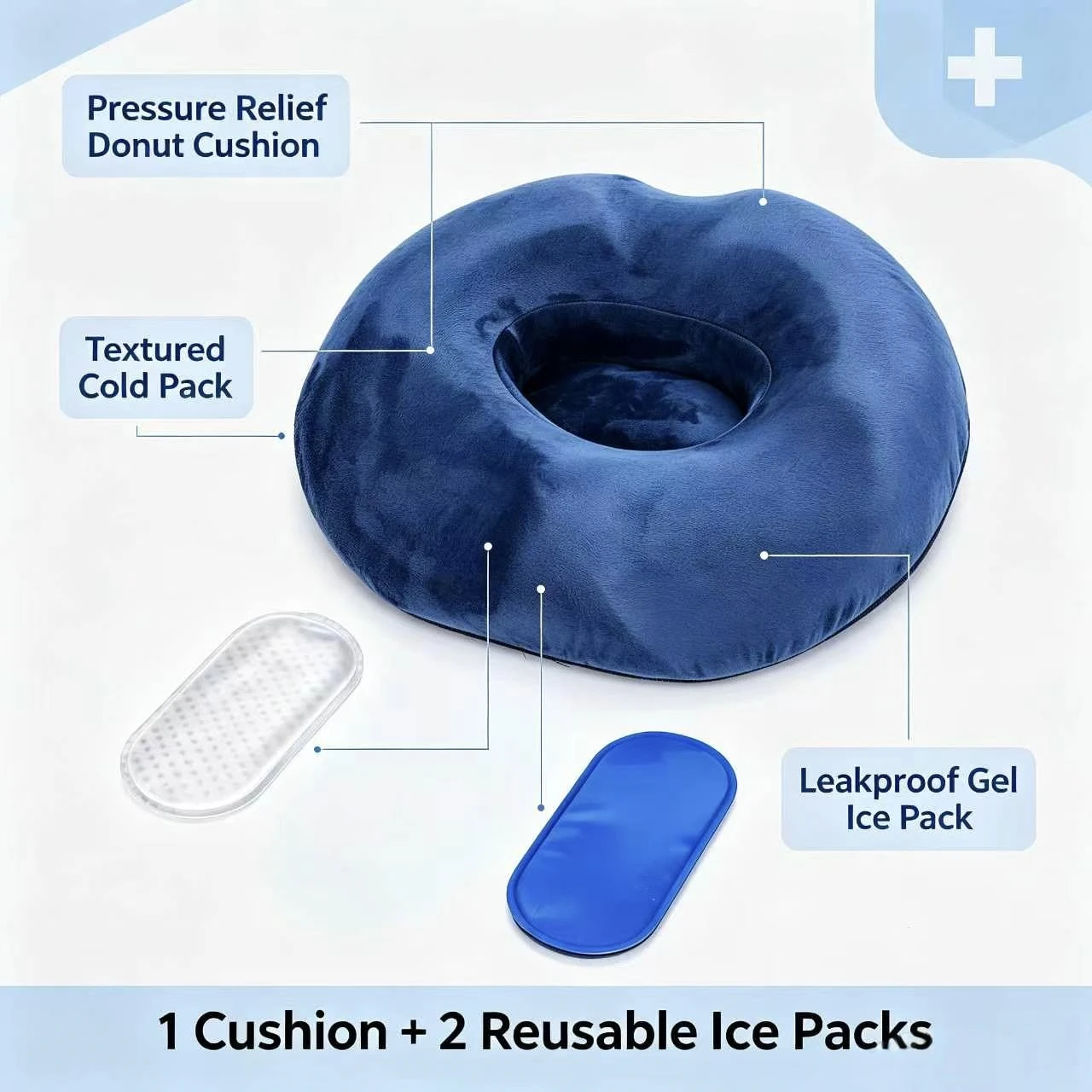 Home Ergonomic Donut Seat Cushion,Ease Sitting Soreness Swelling,Breathable Cool Support Pad for Long Time Daily Sitting Comfort
Home Ergonomic Donut Seat Cushion,Ease Sitting Soreness Swelling,Breathable Cool Support Pad for Long Time Daily Sitting Comfort