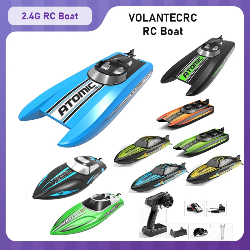 New VOLANTECRC 79505 RC Boat High Speed EVA Waterproof Anti-Collision Electric Racing Boat 2.4G RC Speedboat Model Water Cooling
New VOLANTECRC 79505 RC Boat High Speed EVA Waterproof Anti-Collision Electric Racing Boat 2.4G RC Speedboat Model Water Cooling