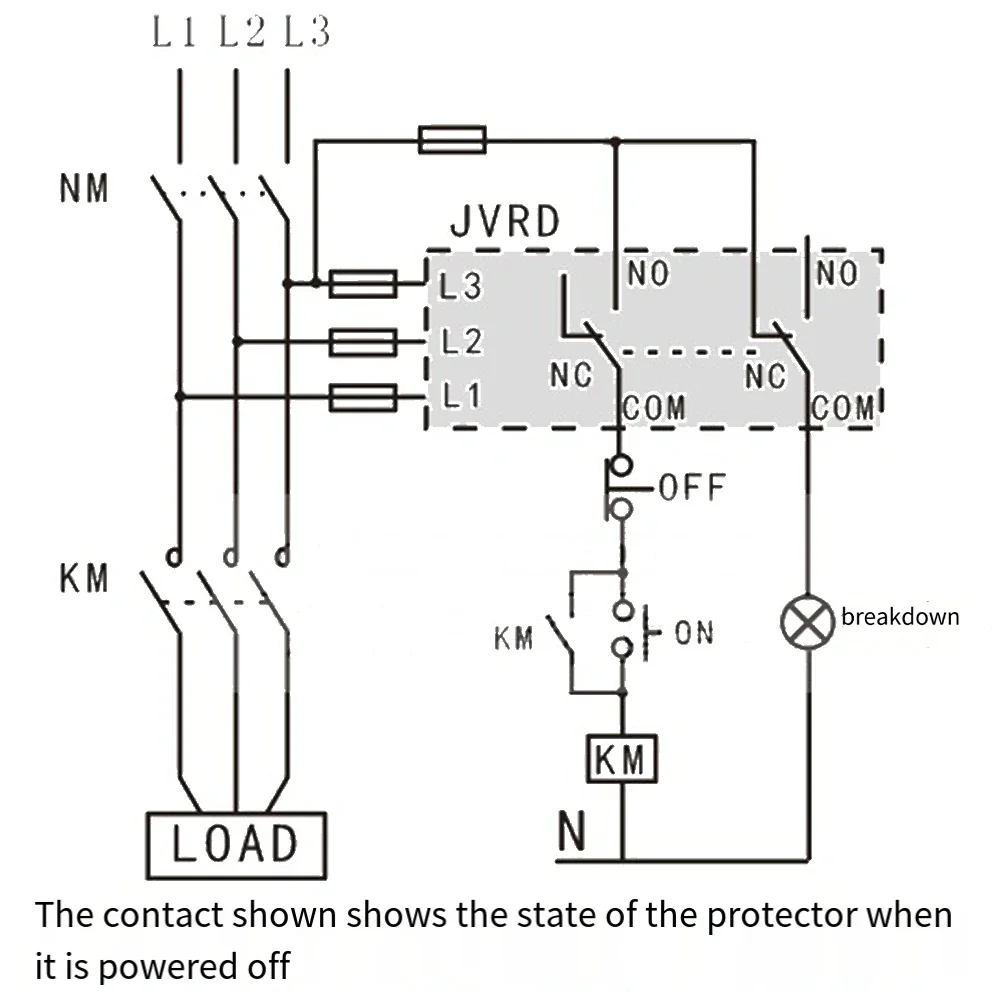 Voltage Phase Sequences Protector Voltage Monitoring Relay Monitoring Relay Overvoltage Undervoltage Protector
Voltage Phase Sequences Protector Voltage Monitoring Relay Monitoring Relay Overvoltage Undervoltage Protector