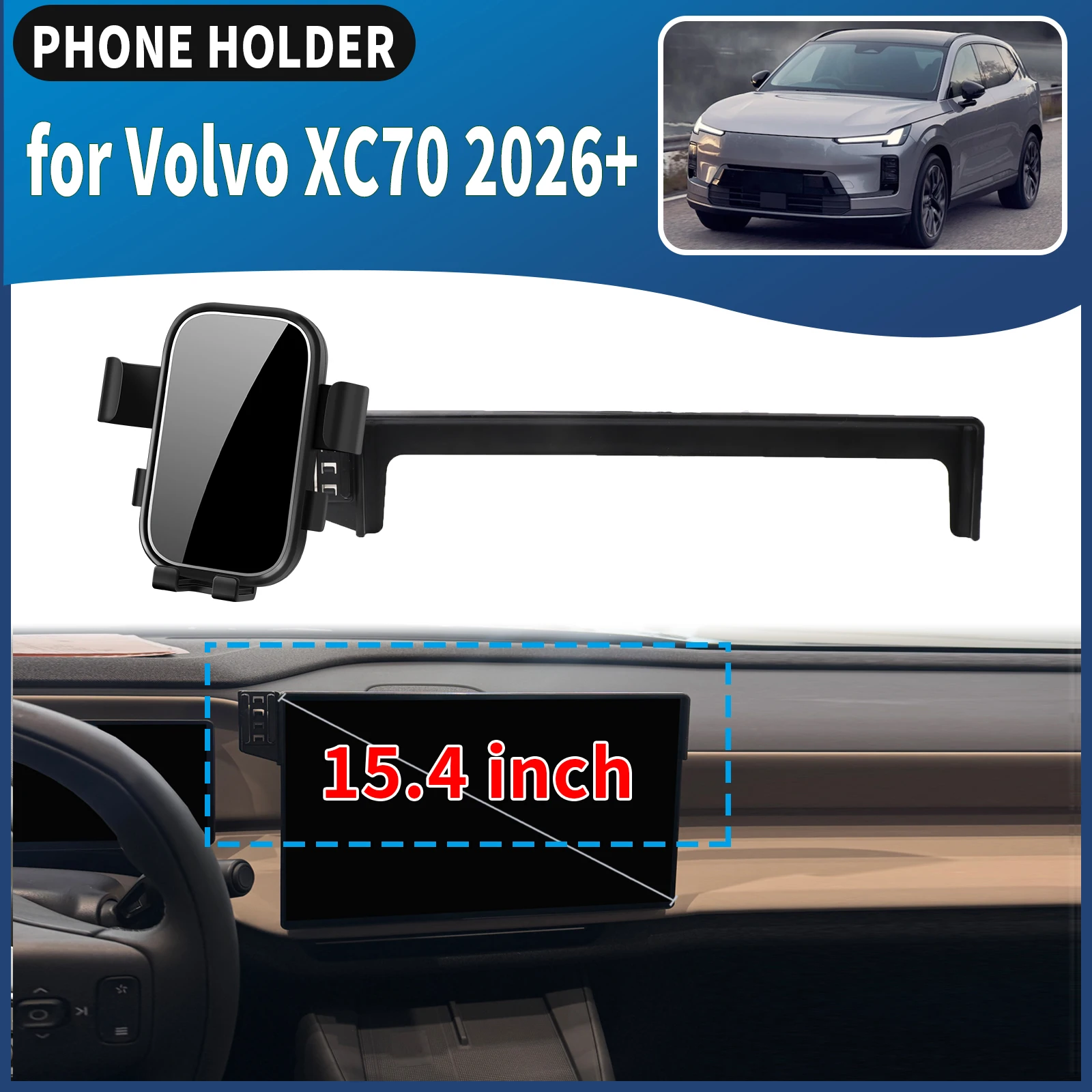 for Volvo XC70 2026 2027 2028 Car Phone Holder Mount Vehicle-Specific GPS Navigation Easy Installation accessoires
for Volvo XC70 2026 2027 2028 Car Phone Holder Mount Vehicle-Specific GPS Navigation Easy Installation accessoires