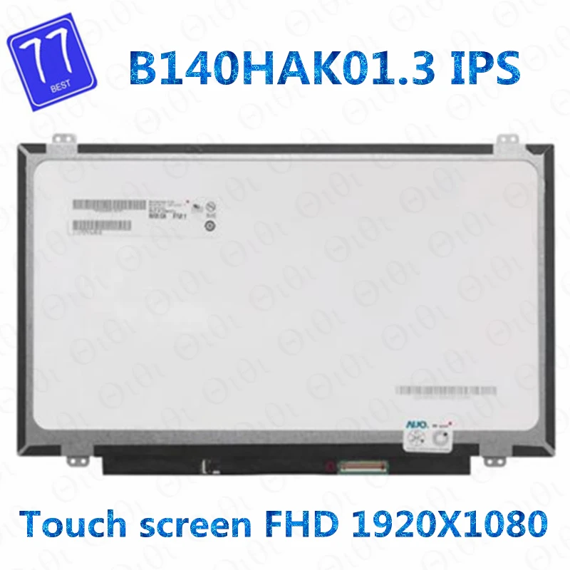 Original 14'' B140HAK01.3 Laptop LED LCD Display Touch Screen Matrix Replacement FHD 1920*1080 EDP 40 Pins
Original 14'' B140HAK01.3 Laptop LED LCD Display Touch Screen Matrix Replacement FHD 1920*1080 EDP 40 Pins