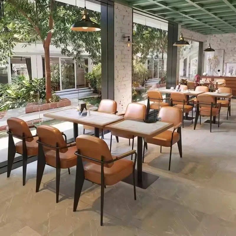 Dining room furniture set Commercial cafe Dining table and chairs
Dining room furniture set Commercial cafe Dining table and chairs