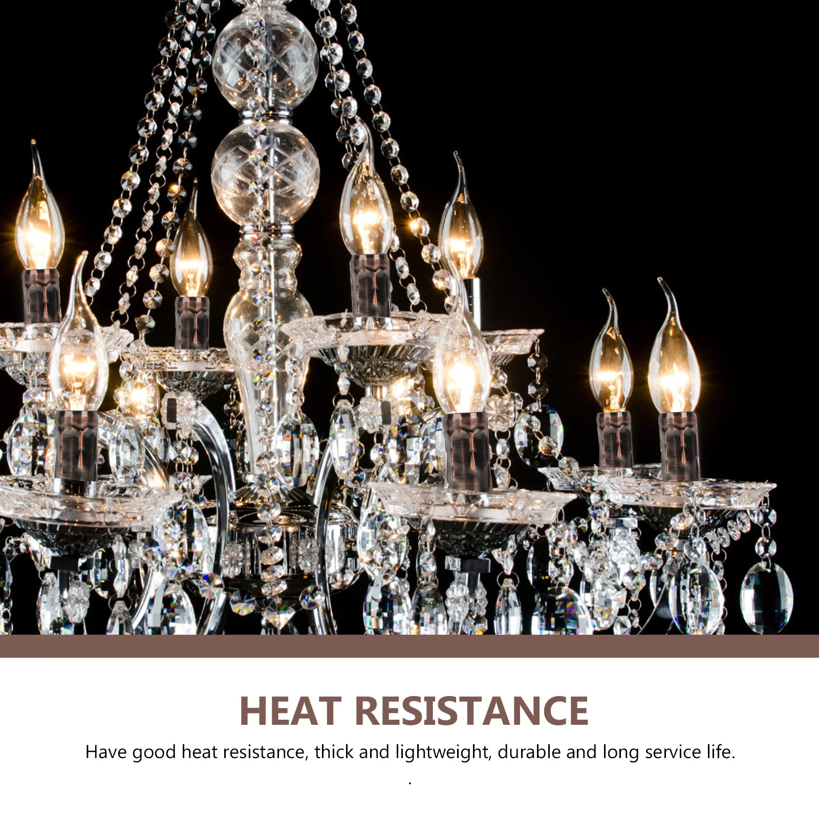 Tear Pattern Lamp Parts Crystal Ch Sleeves Iron Socket Covers Retro Lighting Decor Accessories Heat Resistance
Tear Pattern Lamp Parts Crystal Ch Sleeves Iron Socket Covers Retro Lighting Decor Accessories Heat Resistance