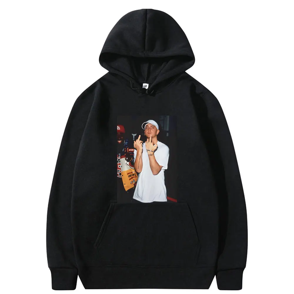 Rapper Eminem Hoodie Men Women Hip Hop Fashion Vintage Pullover Hoodies Male Oversized Fleece Cotton Sweatshirt Men's Tracksuit
Rapper Eminem Hoodie Men Women Hip Hop Fashion Vintage Pullover Hoodies Male Oversized Fleece Cotton Sweatshirt Men's Tracksuit