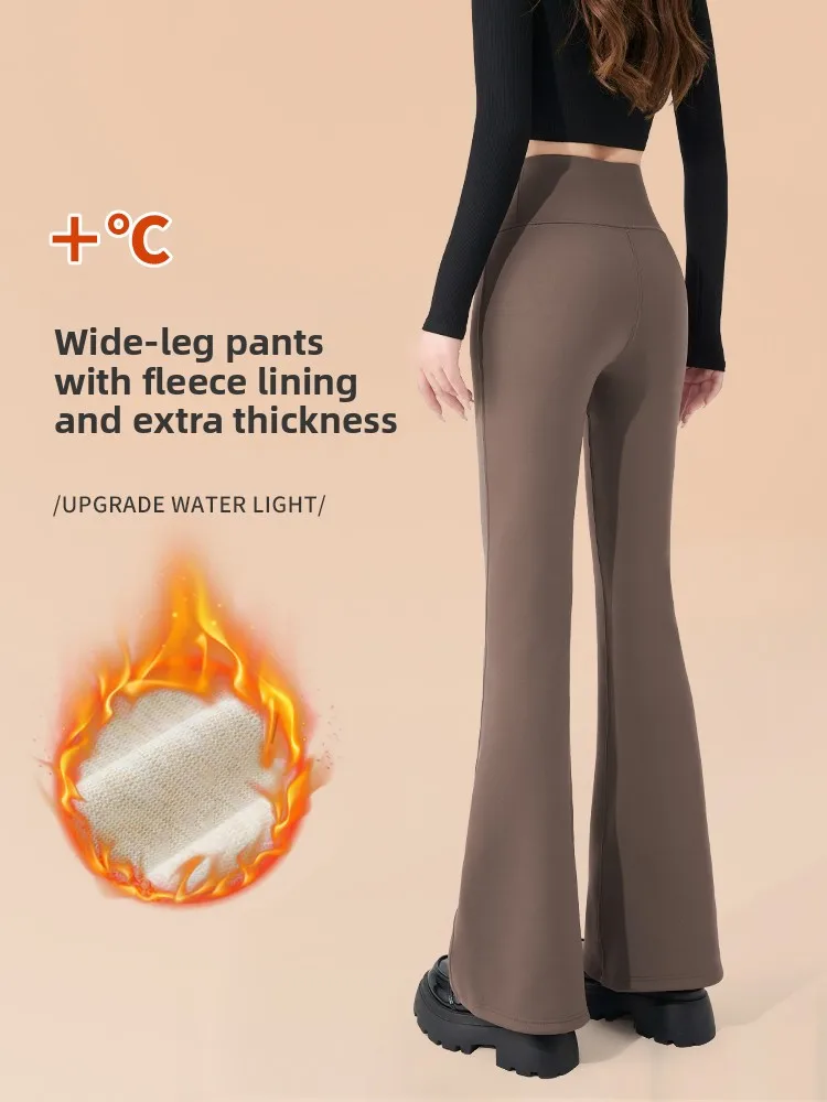 Thiened Fce Yoga Pants High Waist Long Trousers Autumn Winter Warm Slimming Floor Length Hoof Pants Casual Wear
Thiened Fce Yoga Pants High Waist Long Trousers Autumn Winter Warm Slimming Floor Length Hoof Pants Casual Wear