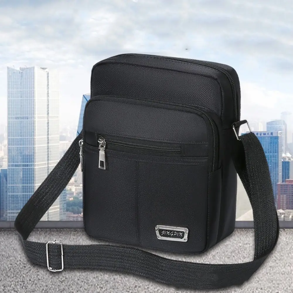 Large Capacity Crossbody Bag Durable Nylon Multi-layer Shoulder Bag Phone Bag Men 
Large Capacity Crossbody Bag Durable Nylon Multi-layer Shoulder Bag Phone Bag Men