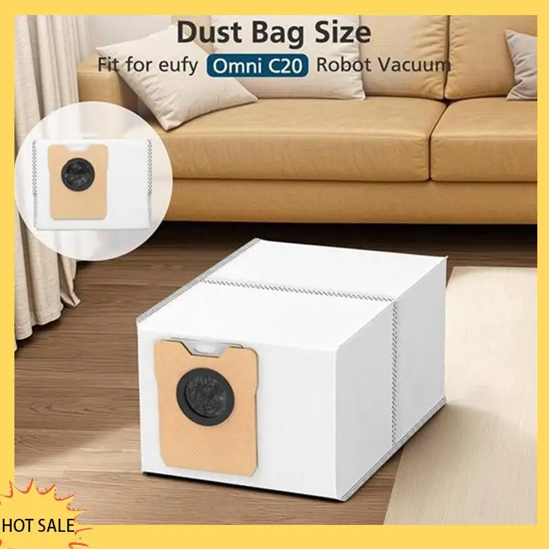 A66Z Vacuum Dust Bag Fit For Eufy Omni C20 Spare Parts Large Capacity Dust Bag Replacement
A66Z Vacuum Dust Bag Fit For Eufy Omni C20 Spare Parts Large Capacity Dust Bag Replacement