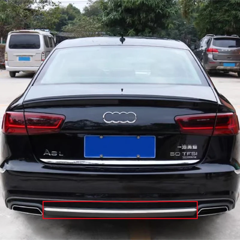 For Audi A6 S6 C7/2011-2018 Rear Bumper Trim Strip Diffuser Lip Accessories Refit Special Decoration Body Kit
For Audi A6 S6 C7/2011-2018 Rear Bumper Trim Strip Diffuser Lip Accessories Refit Special Decoration Body Kit