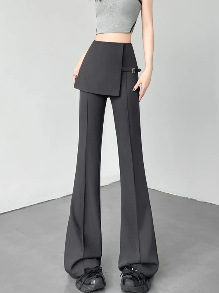 High Waist Slim Fit Trousers Women's Summer 2026 New Design Sense Fake Two-Piece Bells Long Pants Commute Style Asymmetric Sp...
High Waist Slim Fit Trousers Women's Summer 2026 New Design Sense Fake Two-Piece Bells Long Pants Commute Style Asymmetric Sp...