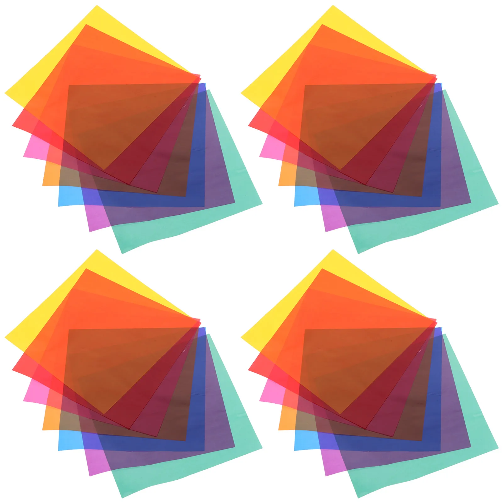 28Pcs Color Cellophane Sheets Transparent Multicolor Square Paper for Crafting Handmade Decoration Wrapping Cellophane Sheet
28Pcs Color Cellophane Sheets Transparent Multicolor Square Paper for Crafting Handmade Decoration Wrapping Cellophane Sheet