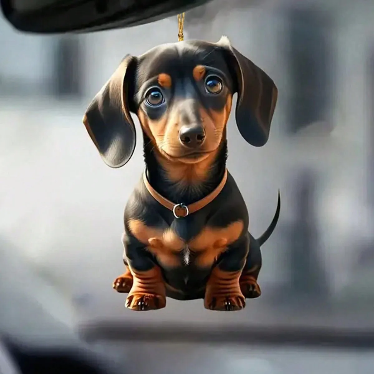 1 Dachshund Pendant, Cute Venus Dog Pendant Ornament, Car Mirror Decoration Pendant, Bag & Key Chain Ornament
1 Dachshund Pendant, Cute Venus Dog Pendant Ornament, Car Mirror Decoration Pendant, Bag & Key Chain Ornament