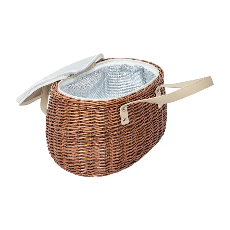 Insulated Picnic Basket, Natural Willow Hamper Empty Basket with Insulated Cooler Bag and Lid for Camping Outdoor Easter
Insulated Picnic Basket, Natural Willow Hamper Empty Basket with Insulated Cooler Bag and Lid for Camping Outdoor Easter