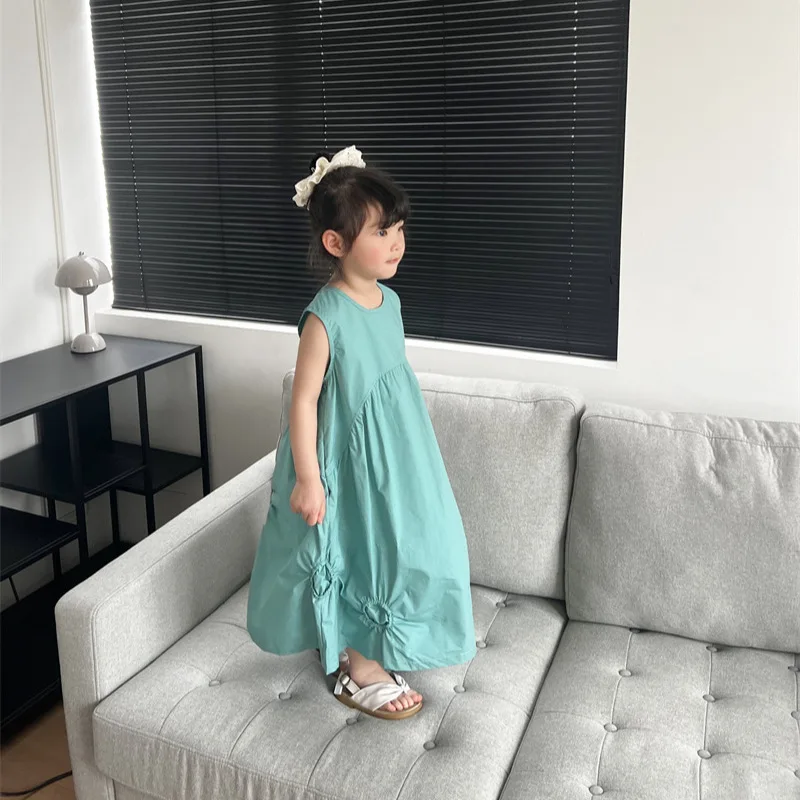 Children's Clothing Girls Pure Flower Dress 2025 Summer New Children's Flower Dress Baby Vest Skirt Trend
Children's Clothing Girls Pure Flower Dress 2025 Summer New Children's Flower Dress Baby Vest Skirt Trend
