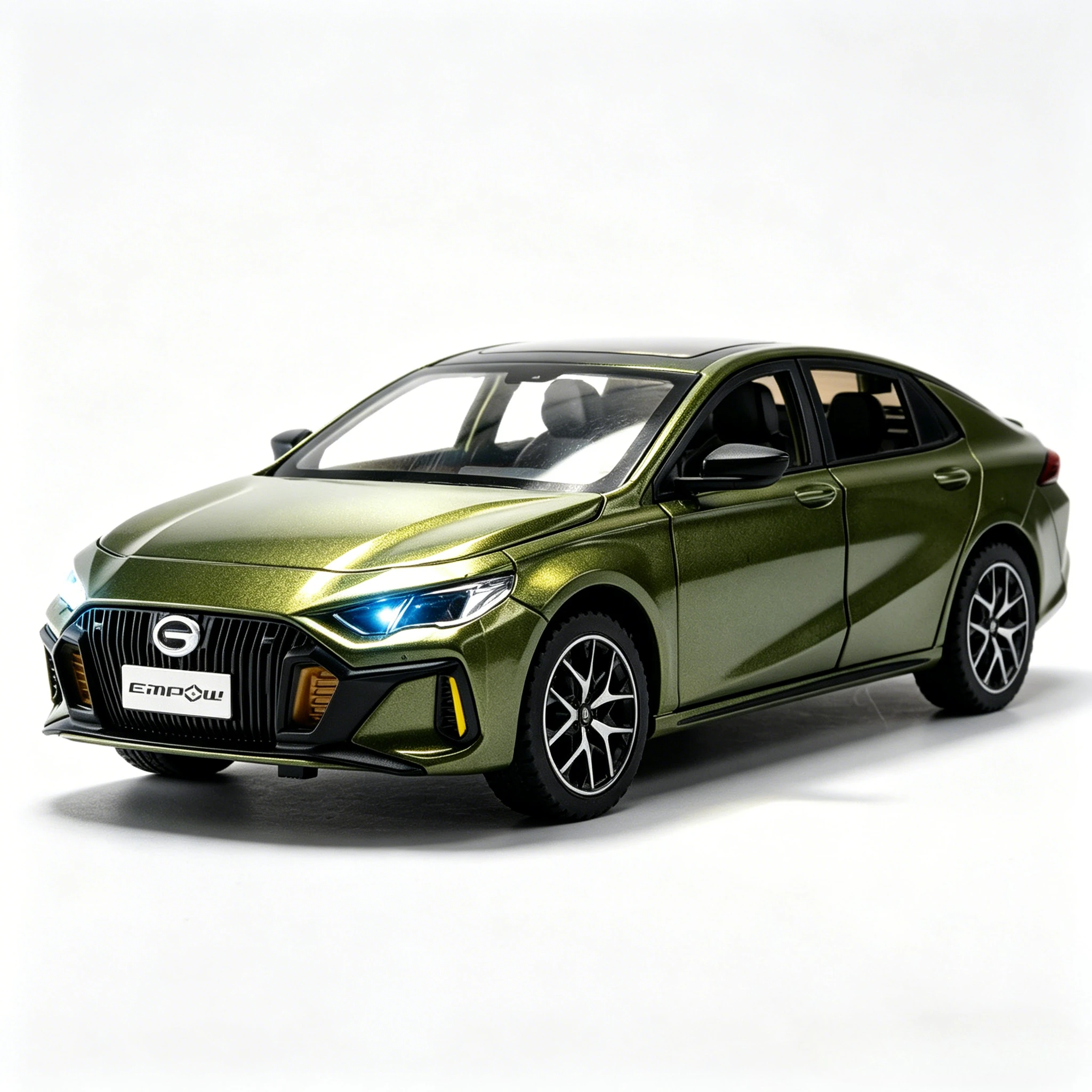Масштабная модель автомобиля EMPOW 55 Coupe 1:24, литая металлическая игрушка, имитация уличного спортивного автомобиля со звуком и светом, подарок для детей
Масштабная модель автомобиля EMPOW 55 Coupe 1:24, литая металлическая игрушка, имитация уличного спортивного автомобиля со звуком и светом, подарок для детей