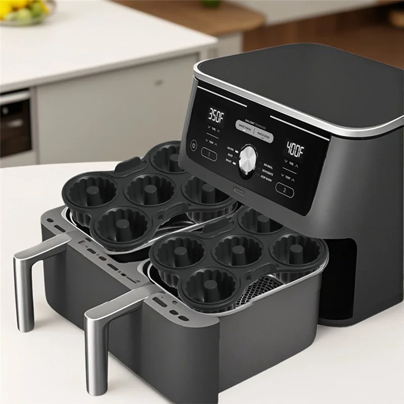 AAAN-Air Fryer Donut Silicone Baking Pan Donut Mold For Ninja AF400EU AF451EU SL400EU AF500DE And Many Other Air Fryers
AAAN-Air Fryer Donut Silicone Baking Pan Donut Mold For Ninja AF400EU AF451EU SL400EU AF500DE And Many Other Air Fryers