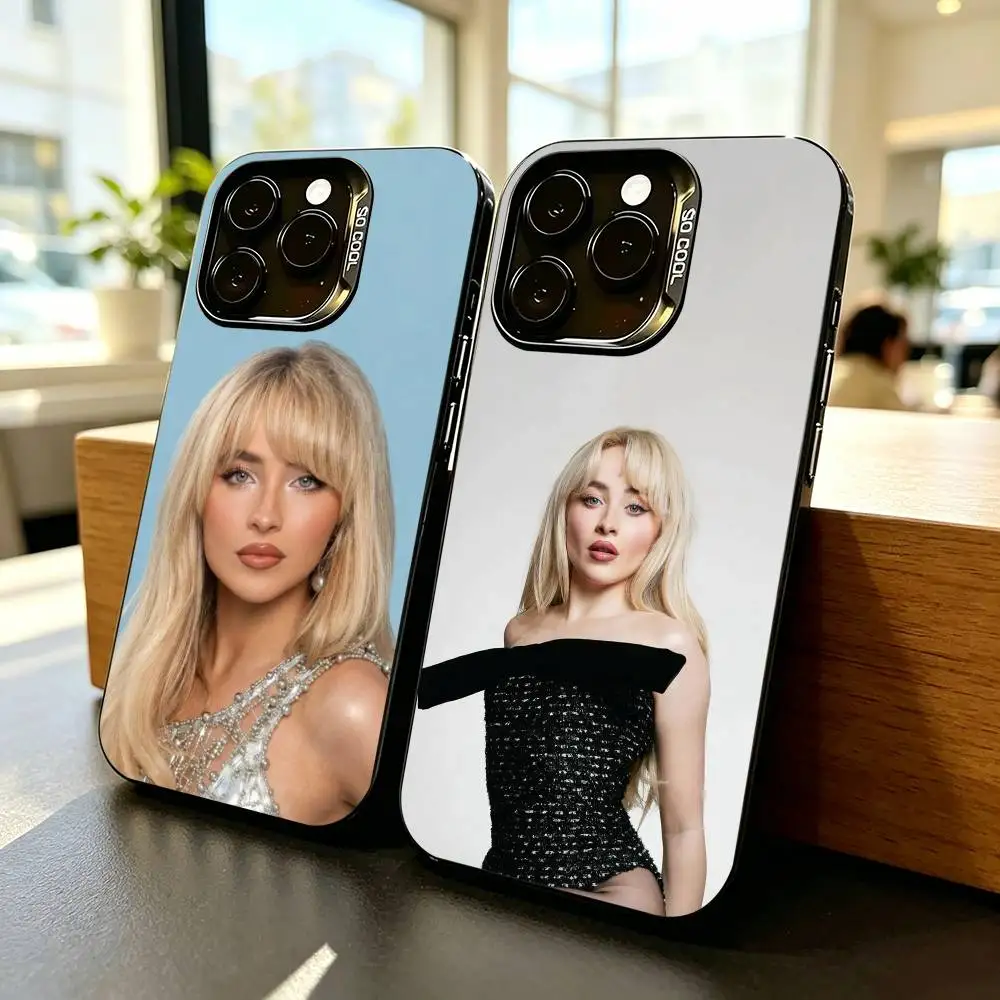 American-n pop singer Sabrina Carpenter Phone Case For iPhone 17,16,15,14Plus,Pro Max,XS,Colorful Silver Phone case Funda Cover
American-n pop singer Sabrina Carpenter Phone Case For iPhone 17,16,15,14Plus,Pro Max,XS,Colorful Silver Phone case Funda Cover