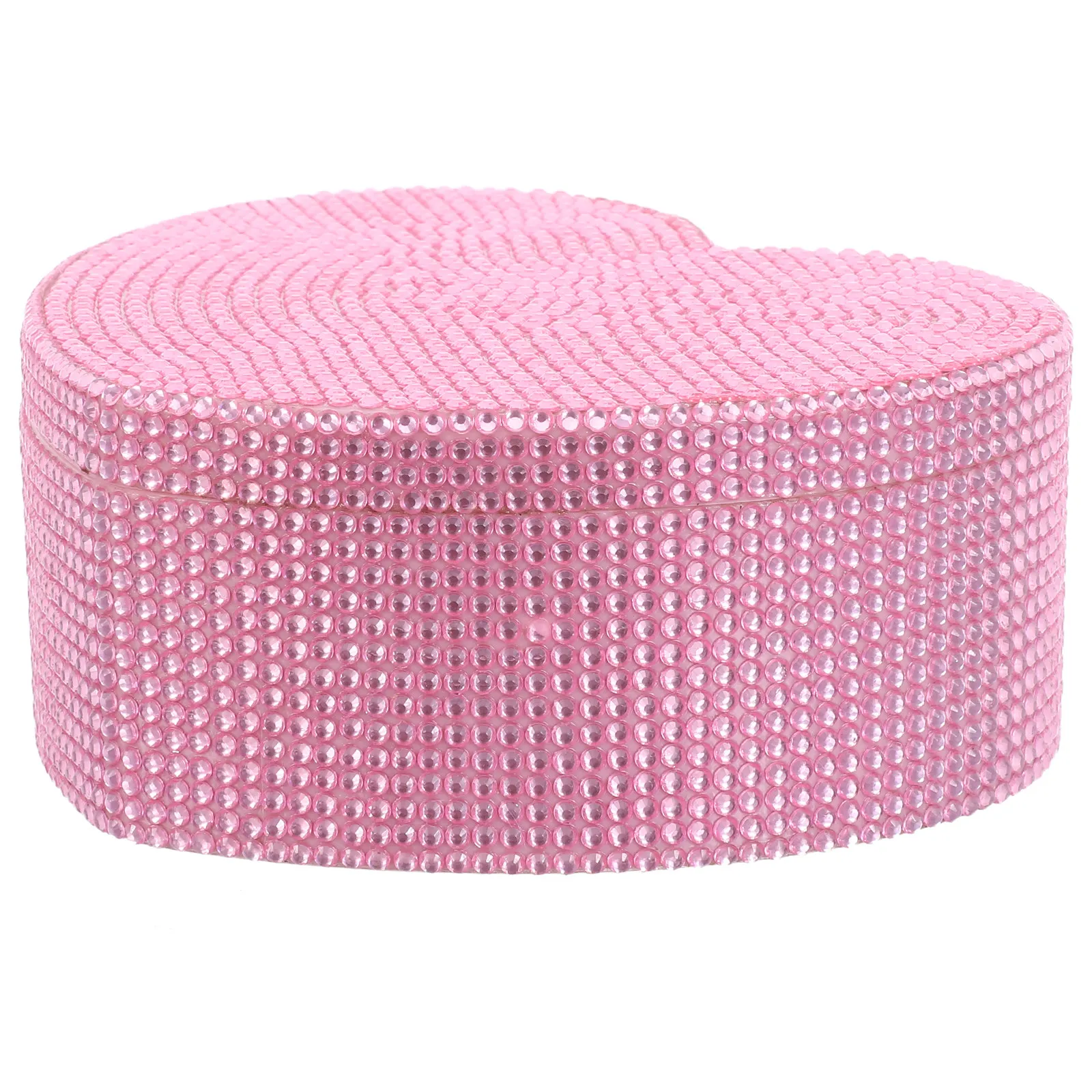 Heart Shaped Jewelry Box Sparkling Rhinestone Double Layer Storage Mirror For Women Earring Necklace Bracelet Organizer
Heart Shaped Jewelry Box Sparkling Rhinestone Double Layer Storage Mirror For Women Earring Necklace Bracelet Organizer