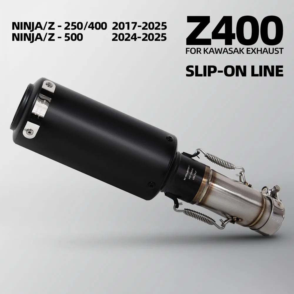 Ninja500 Exhaust Muffler For Kawasaki Ninja250 Ninja400 Z250 Z400 Z500SE Ninja 250/400/500 SE 2017-2026 Motorcycle Slip on Line
Ninja500 Exhaust Muffler For Kawasaki Ninja250 Ninja400 Z250 Z400 Z500SE Ninja 250/400/500 SE 2017-2026 Motorcycle Slip on Line