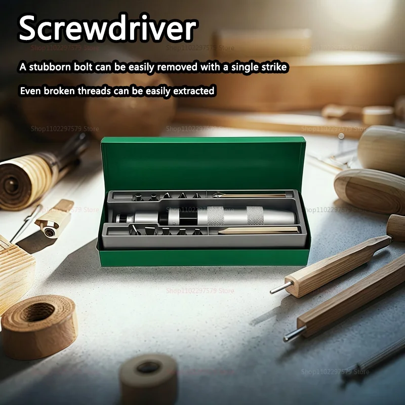 Reversible Manual Impact Driver Set (7/13 PCS) - Durable Hand Tool for Disengaging Rusted/Frozen Bolts
Reversible Manual Impact Driver Set (7/13 PCS) - Durable Hand Tool for Disengaging Rusted/Frozen Bolts