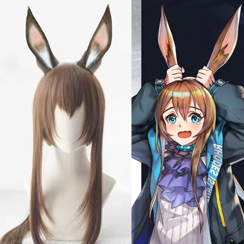 Game Arknights Amiya Savage Cosplay Ear Headbands Faux Fur Hair Hoop Plush Bunny Ears Anime Roleplay Accessories Props
Game Arknights Amiya Savage Cosplay Ear Headbands Faux Fur Hair Hoop Plush Bunny Ears Anime Roleplay Accessories Props