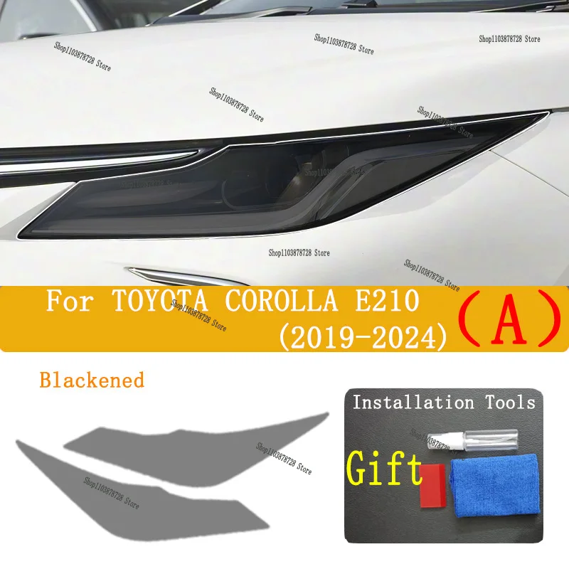 Для TOYOTA COROLLA E210 (2019-2024) автомобильные внешние фары, защитная пленка от царапин, ремонт фар, наклейка, аксессуары Refi
Для TOYOTA COROLLA E210 (2019-2024) автомобильные внешние фары, защитная пленка от царапин, ремонт фар, наклейка, аксессуары Refi