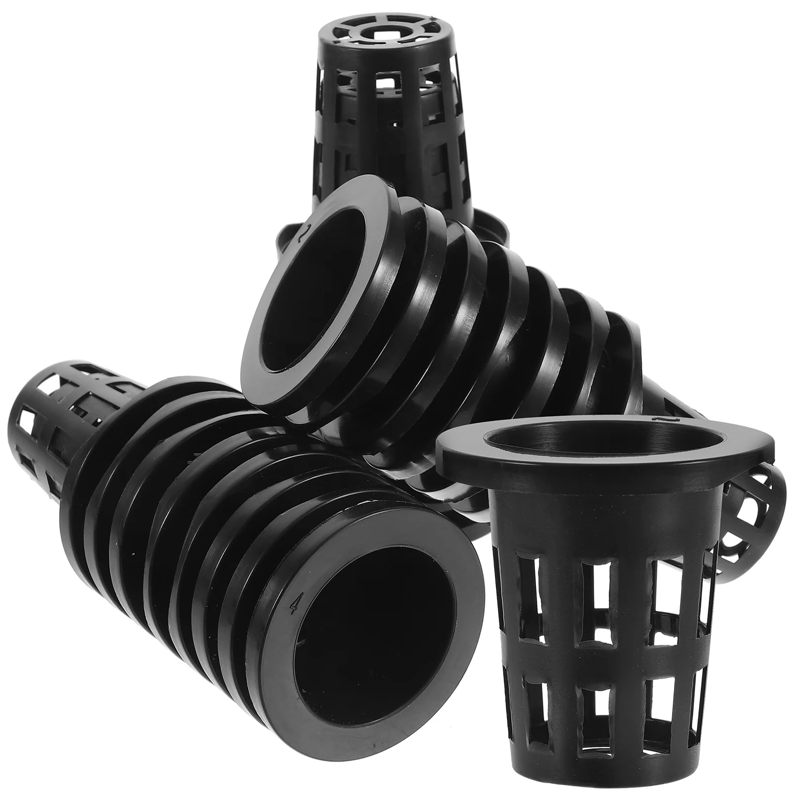 50 Pcs Hydroponic Planting Baskets Black Plastic Flower Pots PP Material Mesh Cups Durable Safe Planter Net Pots Vegetables
50 Pcs Hydroponic Planting Baskets Black Plastic Flower Pots PP Material Mesh Cups Durable Safe Planter Net Pots Vegetables