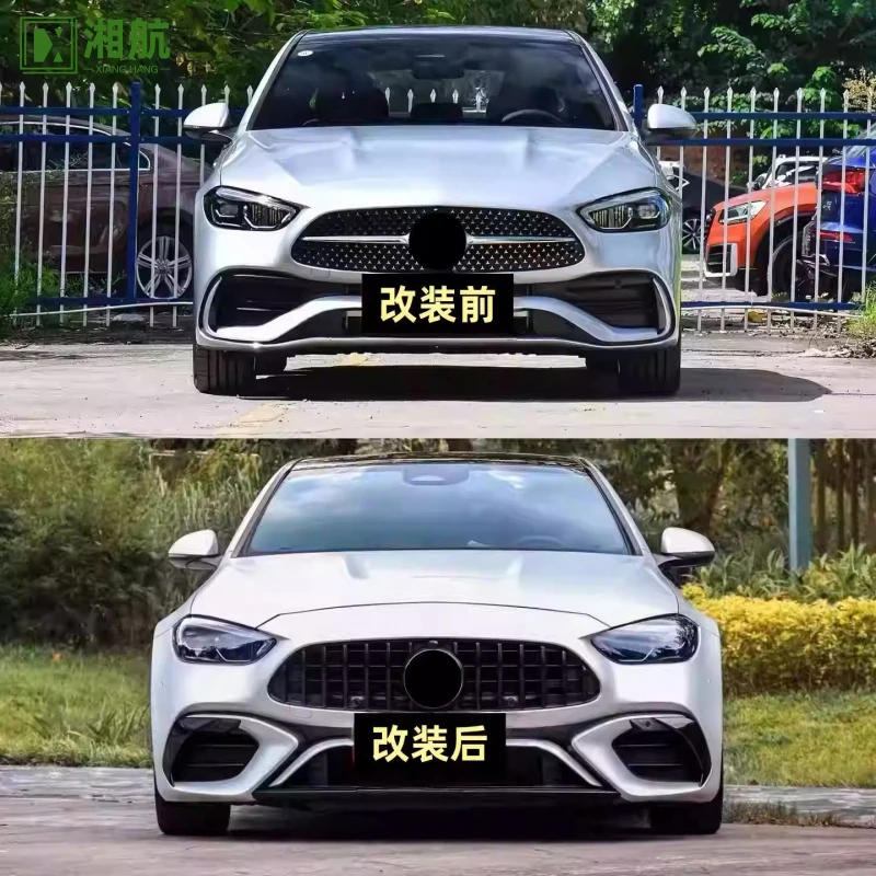 Suitable for 2022-2025 Mercedes-Benz C-Class modification with AMG body kit, W206 upgraded C63 kit, front grille, front and rear
Suitable for 2022-2025 Mercedes-Benz C-Class modification with AMG body kit, W206 upgraded C63 kit, front grille, front and rear