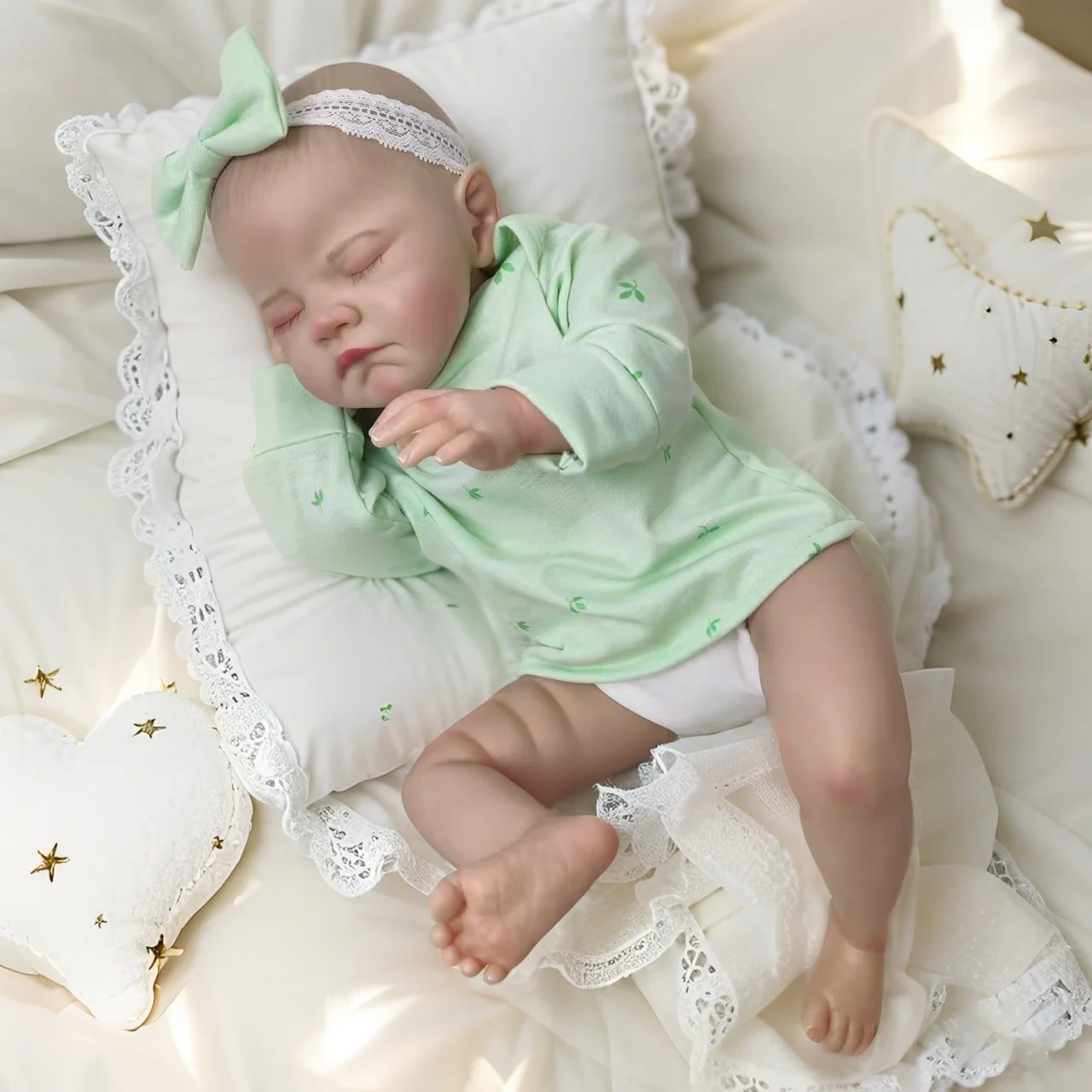 Lifelike Reborn Baby Dolls- 18Inch Cute Soft Vinyl Realistic Baby Doll, Poseable Real Life Baby Dolls
Lifelike Reborn Baby Dolls- 18Inch Cute Soft Vinyl Realistic Baby Doll, Poseable Real Life Baby Dolls