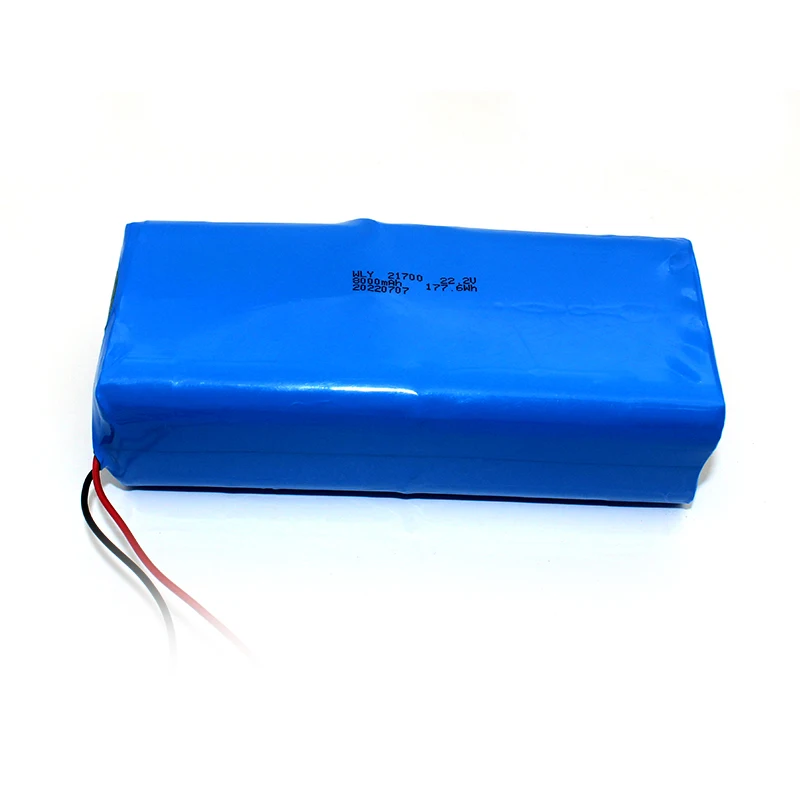 Customized 21700 Lithium Battery 24v 8000mah 6s2p Li-ion Battery Pack with BMS
Customized 21700 Lithium Battery 24v 8000mah 6s2p Li-ion Battery Pack with BMS