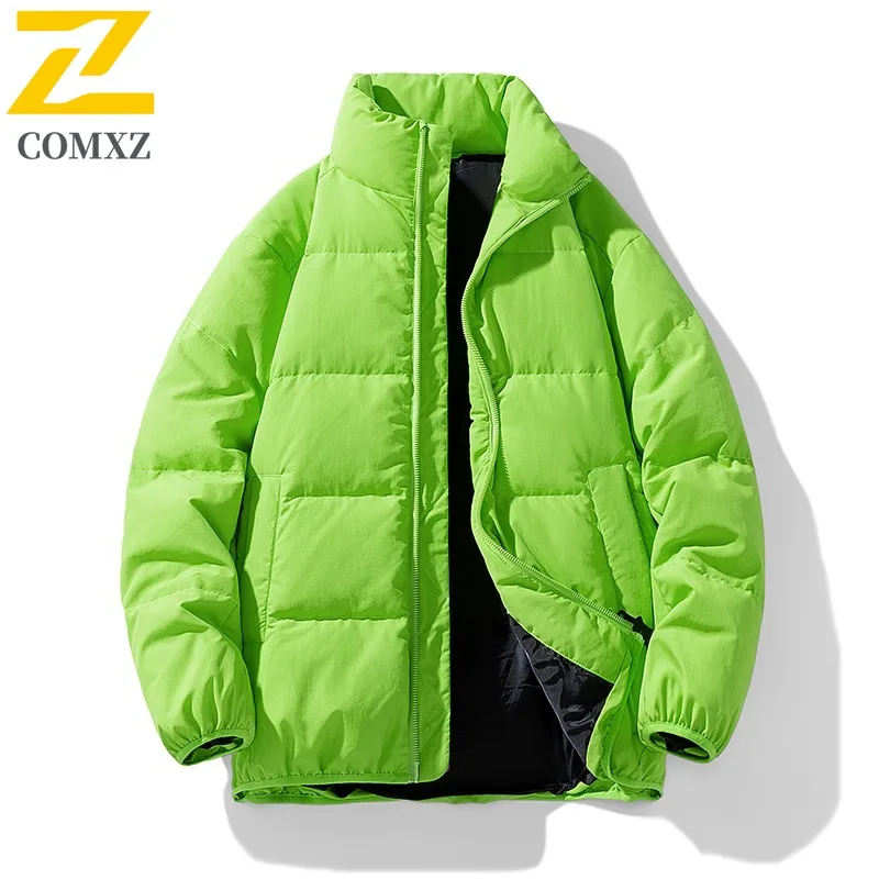 COMXZ 2025 Winter New Puffer Coat Stand Collar Solid Color Outdoor Travel Lightweight Down Jacket White Duck Down Thermal Coat
COMXZ 2025 Winter New Puffer Coat Stand Collar Solid Color Outdoor Travel Lightweight Down Jacket White Duck Down Thermal Coat