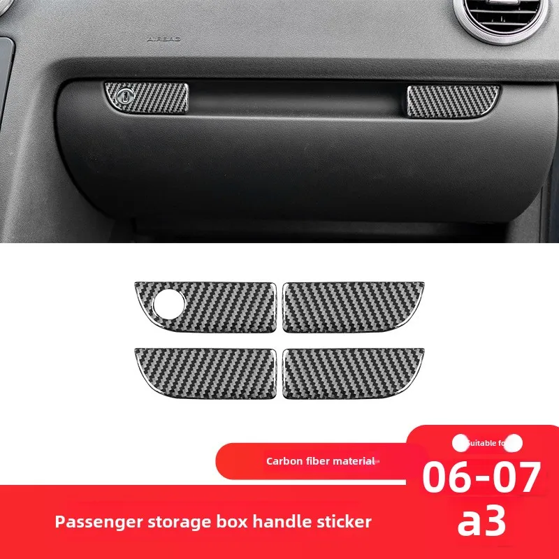 Suitable for Audi06-07StyleA3Carbon Fiber Interior Modified Pieces Co-Pilot Storage Box Decorative Sticker
Suitable for Audi06-07StyleA3Carbon Fiber Interior Modified Pieces Co-Pilot Storage Box Decorative Sticker