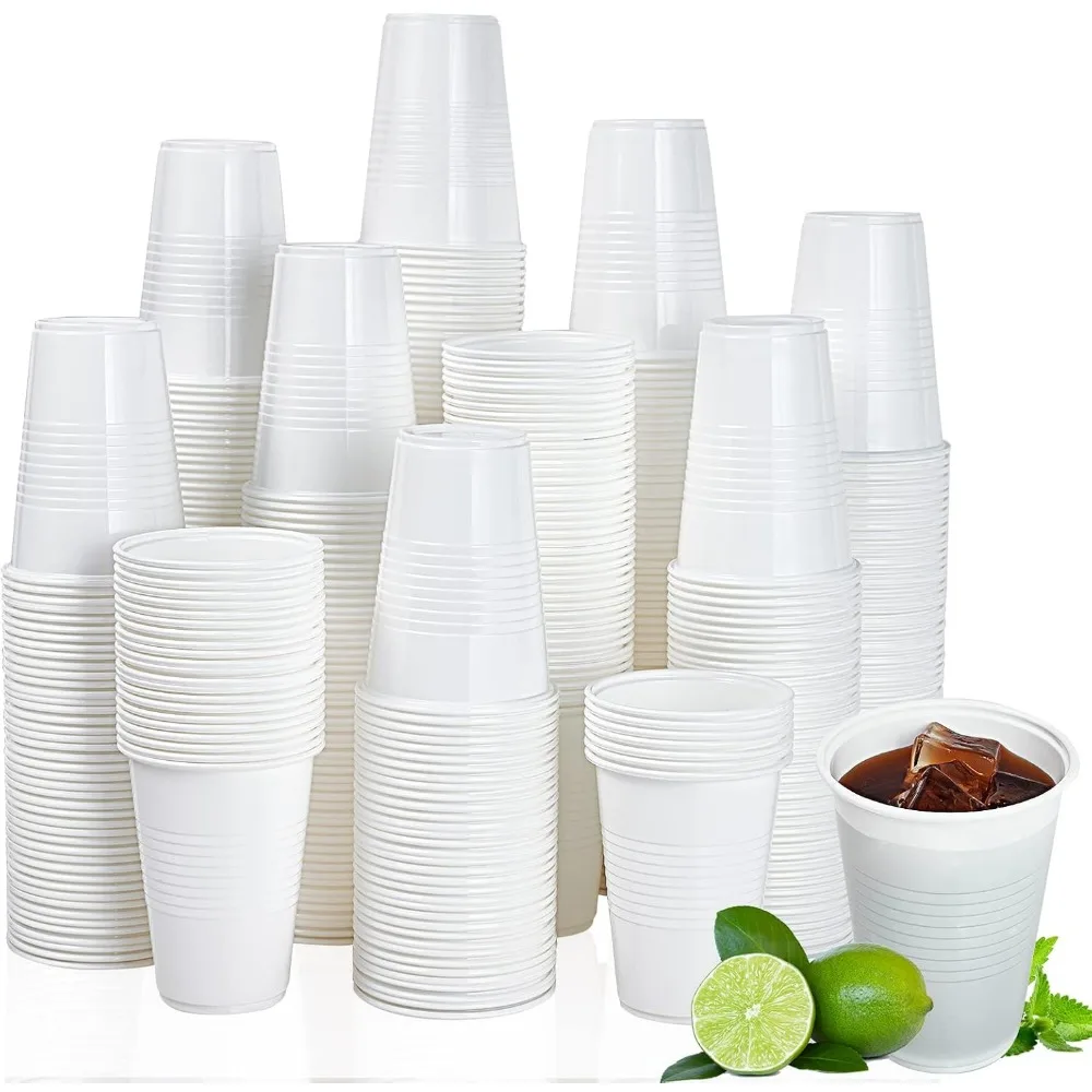 500 Pack 9 oz Disposable White Party Drinking Cups for Birthdays Picnics Ceremonies Weddings
500 Pack 9 oz Disposable White Party Drinking Cups for Birthdays Picnics Ceremonies Weddings