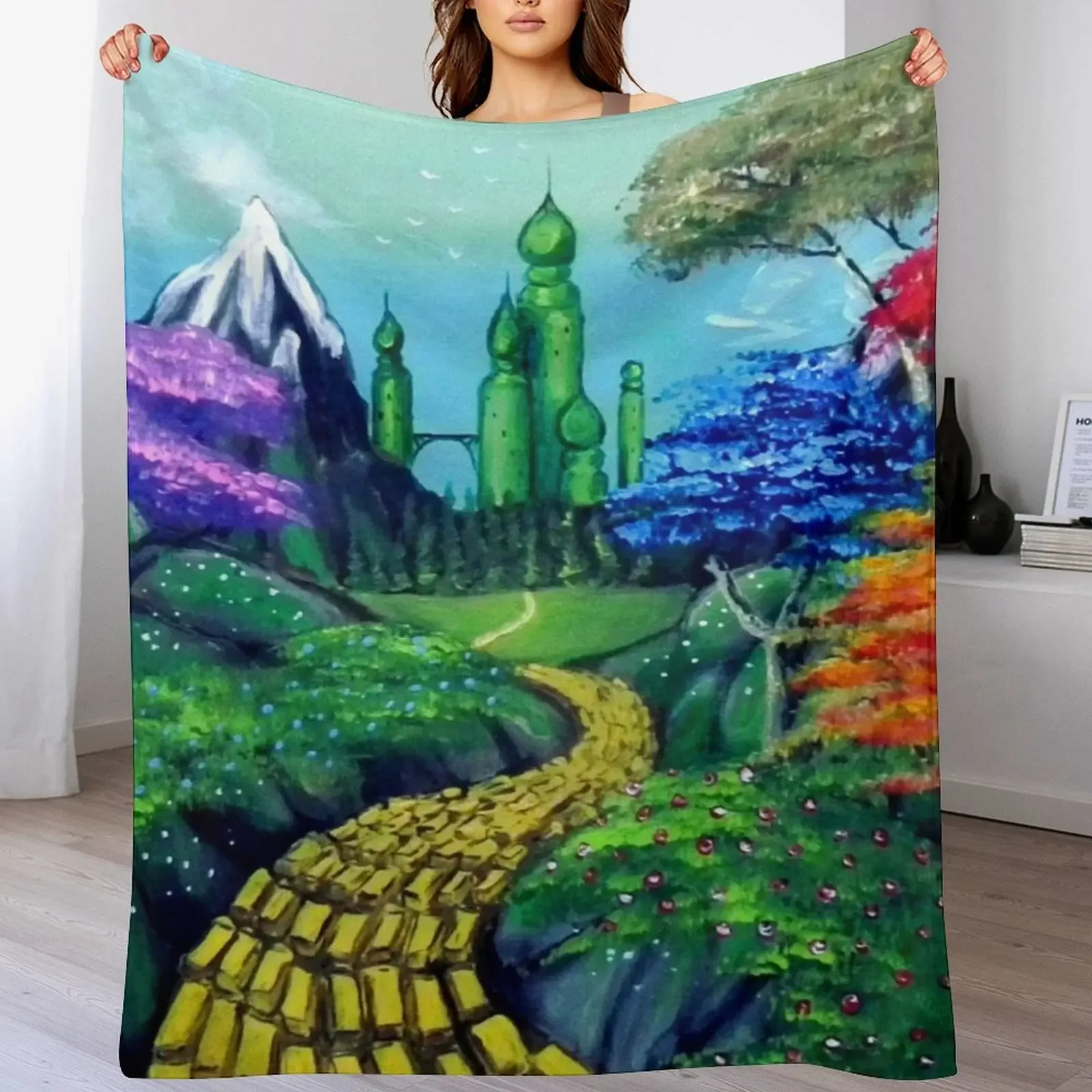 Road to the Emerald City Throw Blanket Bed Fashionable Custom Large for sofa Blankets
Road to the Emerald City Throw Blanket Bed Fashionable Custom Large for sofa Blankets