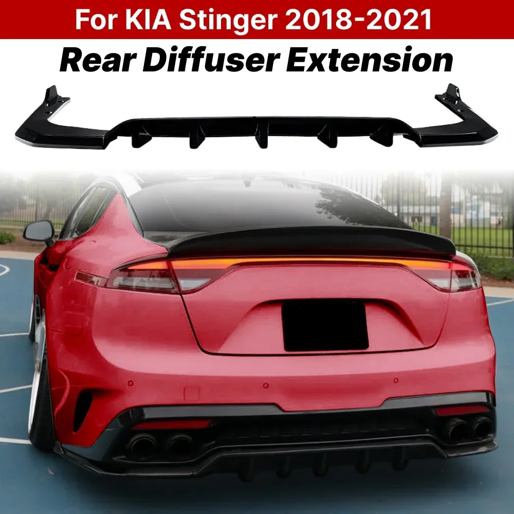 For KIA Stinger 2018 2019 2020 2021 Rear Lip Bumper Diffuser ABS Splitter Gloss Black Carbon Fiber Style
For KIA Stinger 2018 2019 2020 2021 Rear Lip Bumper Diffuser ABS Splitter Gloss Black Carbon Fiber Style