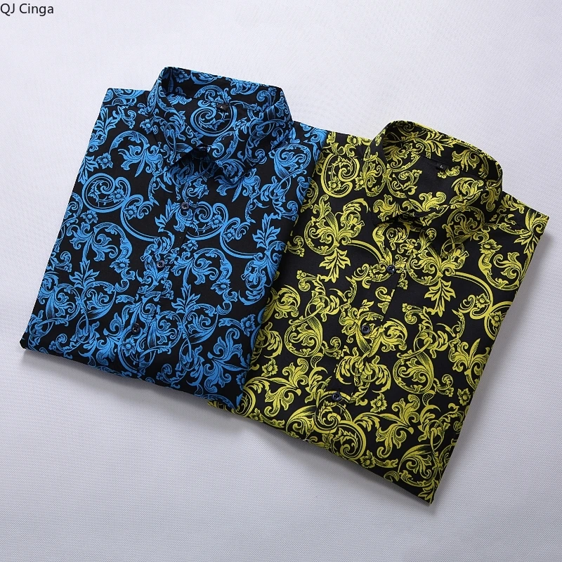New Summer Men's Short-sleeved Printed Shirts, Turn-down Collar Single-breasted Hawaiian/vacation Shirt, Asian Sizes M-7XL.
New Summer Men's Short-sleeved Printed Shirts, Turn-down Collar Single-breasted Hawaiian/vacation Shirt, Asian Sizes M-7XL.