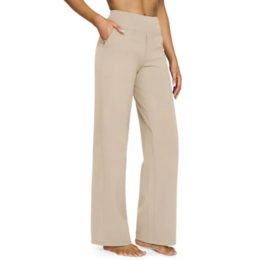 G4Free EverGoing Yoga Pants Women Wide Leg Pants with Pockets High Waist Stretch Dress Casual Sweatpants Petite/Regular/Tall
G4Free EverGoing Yoga Pants Women Wide Leg Pants with Pockets High Waist Stretch Dress Casual Sweatpants Petite/Regular/Tall