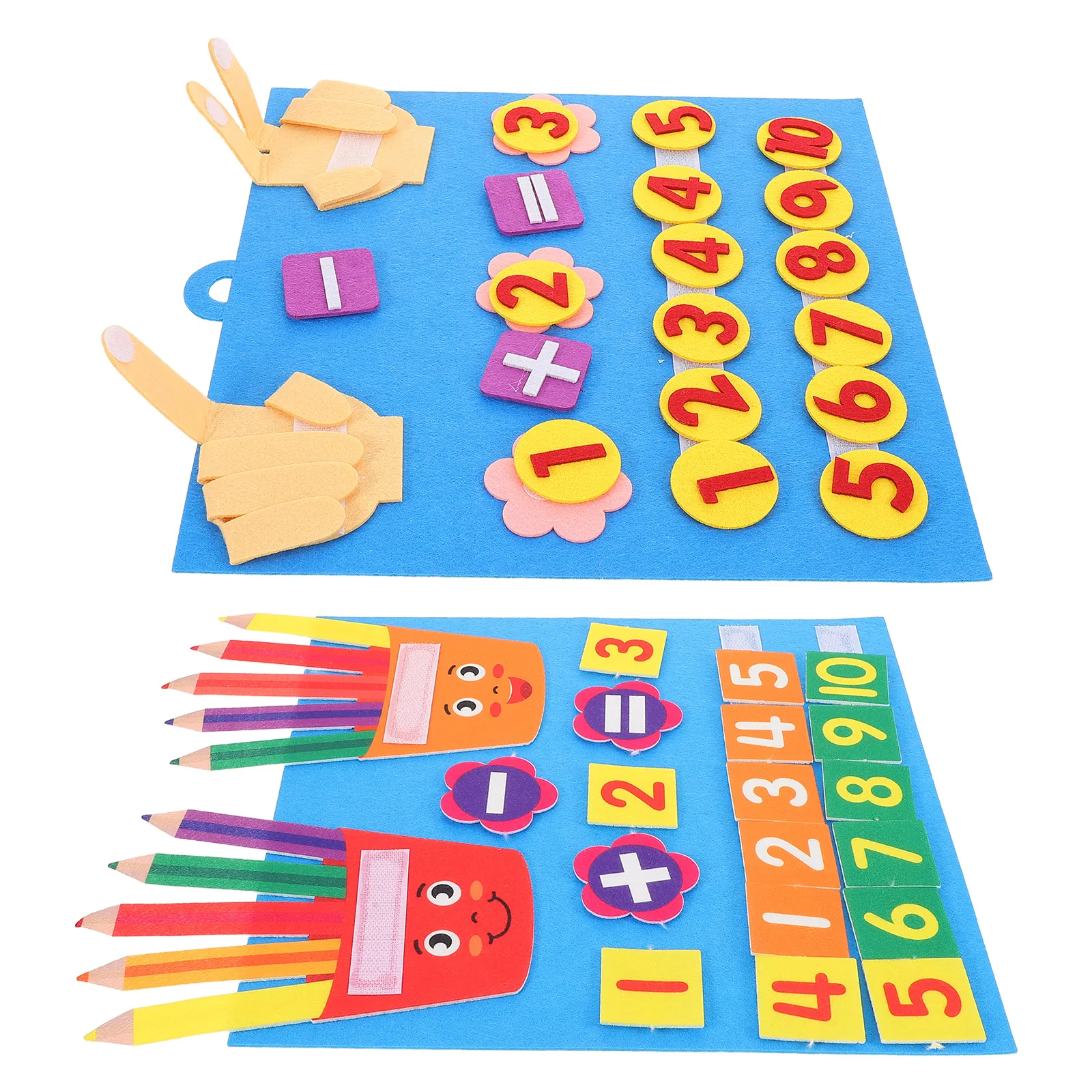 2 Pcs Felt Puzzle Teaching Aids Preschool Toys Non-woven Fabric Montessori Sensory
2 Pcs Felt Puzzle Teaching Aids Preschool Toys Non-woven Fabric Montessori Sensory