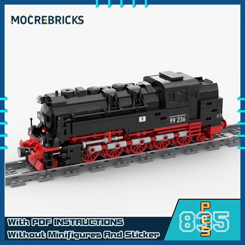 MOC German Railway BR99 Steam Locomotive Model DIY Building Block Assembly Technology Bricks Puzzle Toys For Christmas Child Gif
MOC German Railway BR99 Steam Locomotive Model DIY Building Block Assembly Technology Bricks Puzzle Toys For Christmas Child Gif