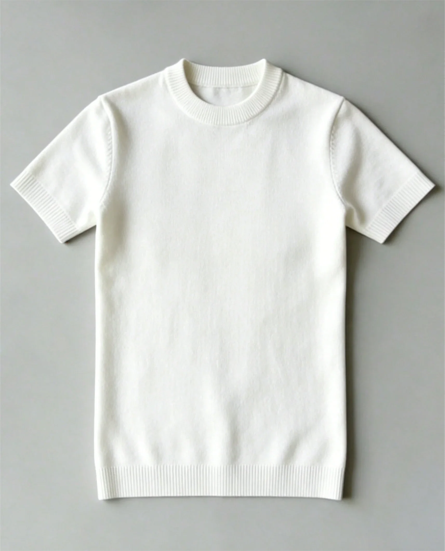 Mens Crew Neck Knit Short Sleeve Casual Minimalist T-Shirt
Mens Crew Neck Knit Short Sleeve Casual Minimalist T-Shirt