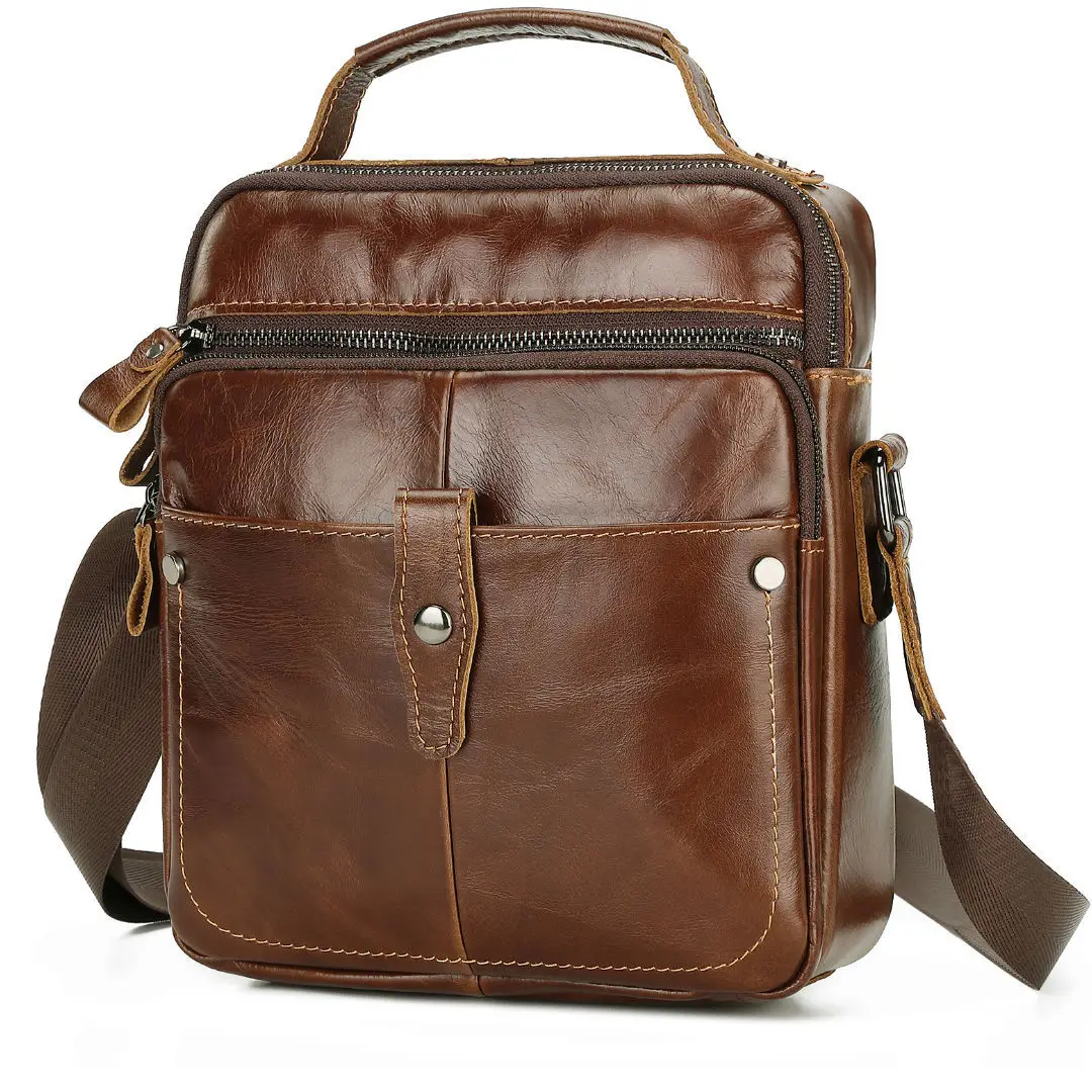 2025 New Luxury Vintage Men's Handbags Cow Genuine Leather Male Shoulder Bag Real Natural Leather Crossbody Bag Messenger Bags
2025 New Luxury Vintage Men's Handbags Cow Genuine Leather Male Shoulder Bag Real Natural Leather Crossbody Bag Messenger Bags