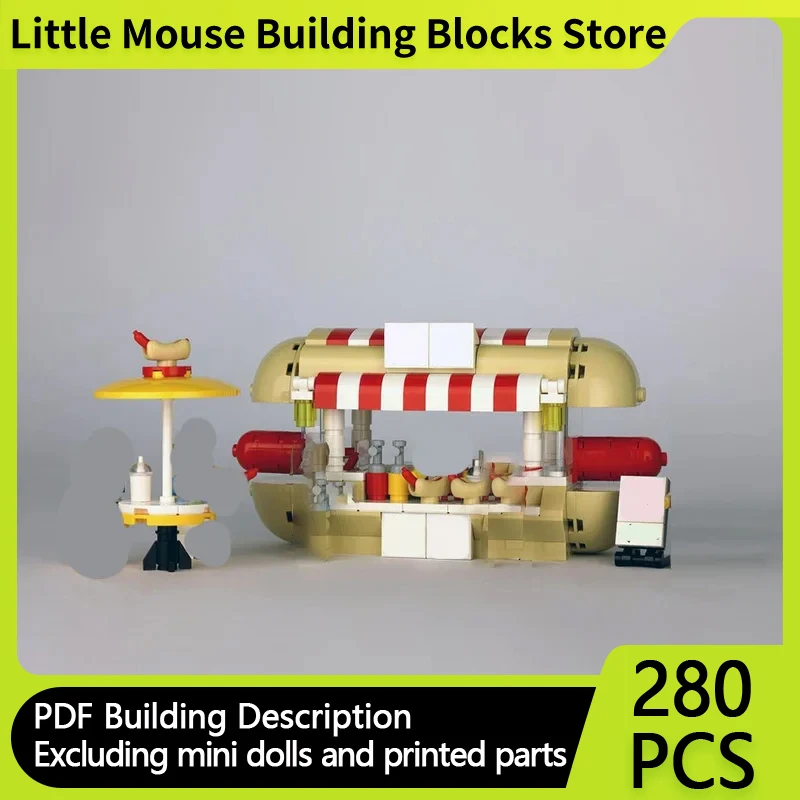 City Street View Model MOC Building Bricks Street Hot Dog Stall Modular Technology Gifts Children Suit Toys Holiday Assemble
City Street View Model MOC Building Bricks Street Hot Dog Stall Modular Technology Gifts Children Suit Toys Holiday Assemble