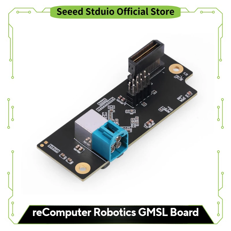 reComputer Robotics GMSL Extension Board, MAX96712, for Jetson Orin NX and Orin Nano, Compatible GMSL Cameras MAX96717/MAX9295A
reComputer Robotics GMSL Extension Board, MAX96712, for Jetson Orin NX and Orin Nano, Compatible GMSL Cameras MAX96717/MAX9295A