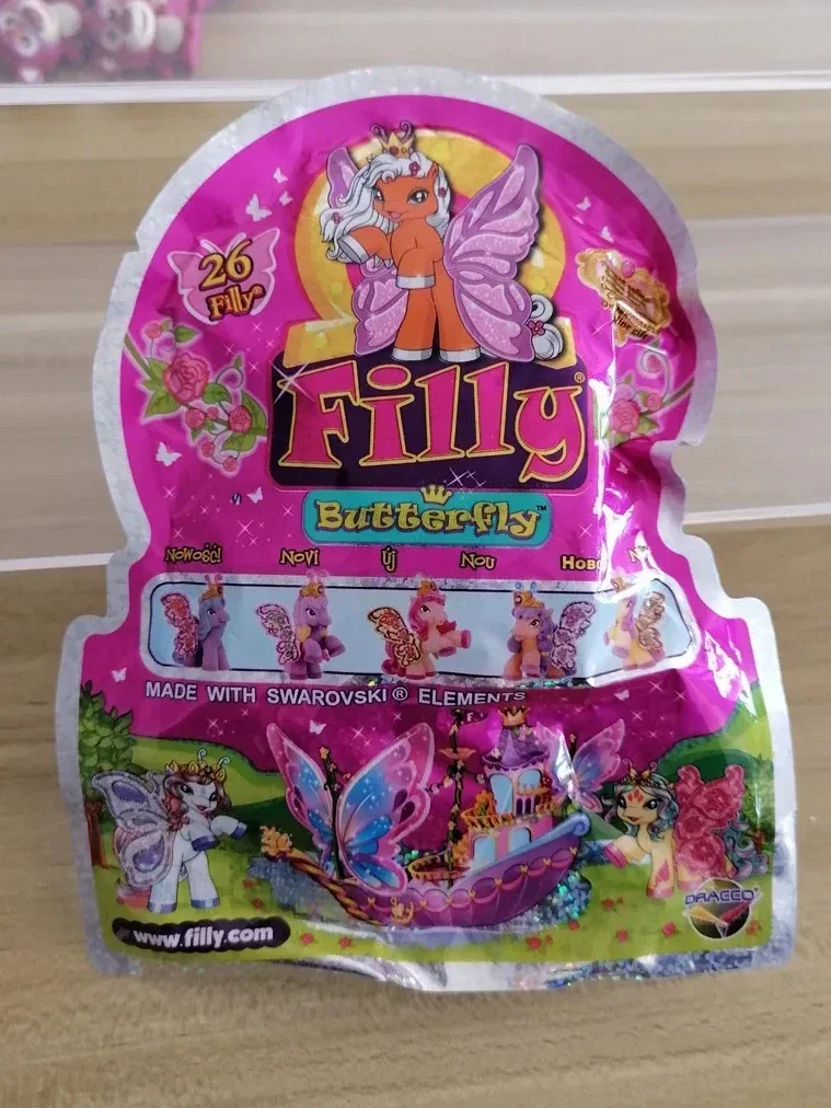 Filly Pony Doll Toy Flocking Stars Butterfly Cute Action Figure Collectible Blind Bags Children Birthday Gifts
Filly Pony Doll Toy Flocking Stars Butterfly Cute Action Figure Collectible Blind Bags Children Birthday Gifts