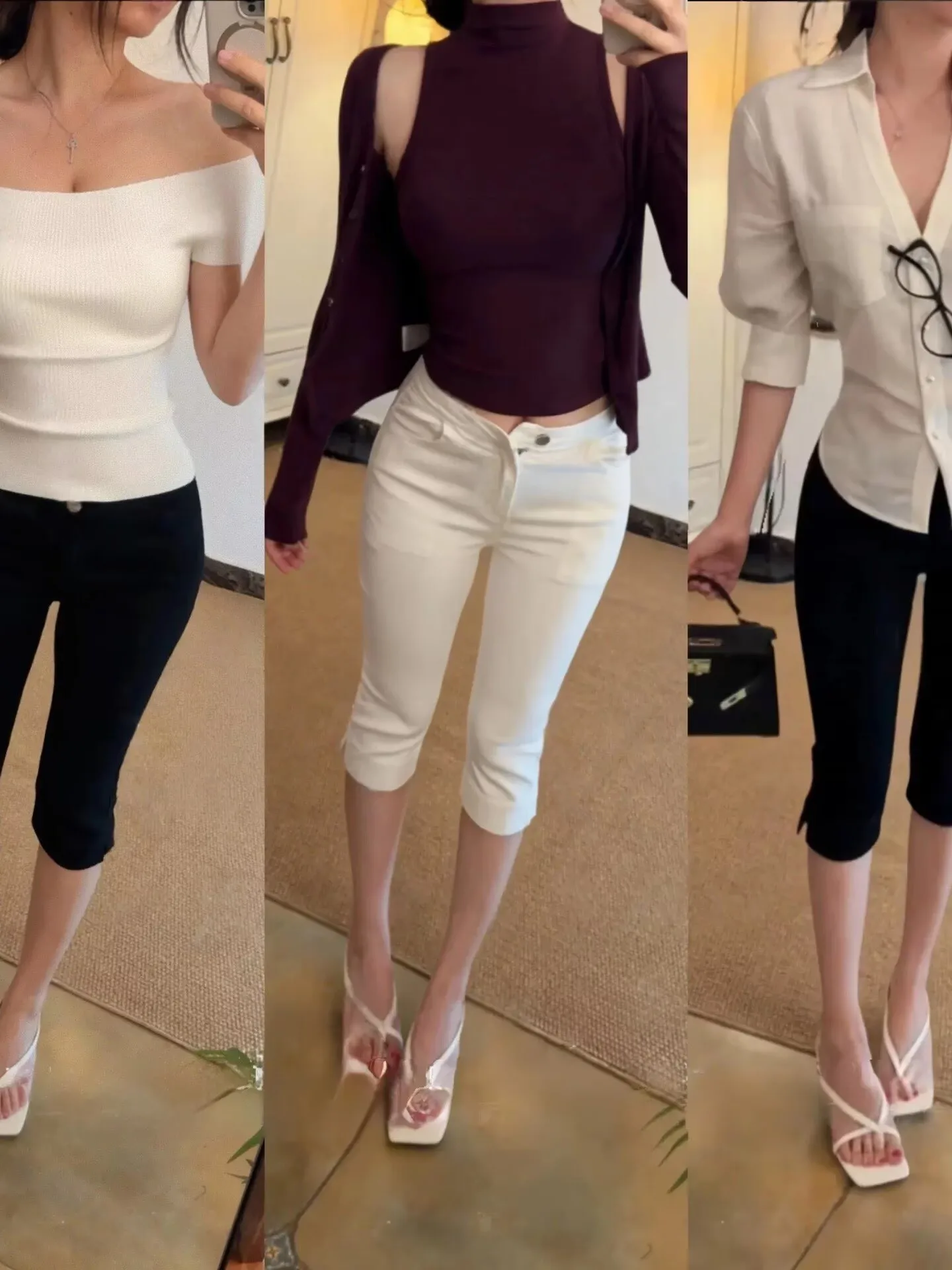 High Waist Crop Jeans Women's Slim Fit Denim Pants with Hip Pad Sexy Slimming Side Slit Bootcut Jeans Summer Cotton Elastic
High Waist Crop Jeans Women's Slim Fit Denim Pants with Hip Pad Sexy Slimming Side Slit Bootcut Jeans Summer Cotton Elastic